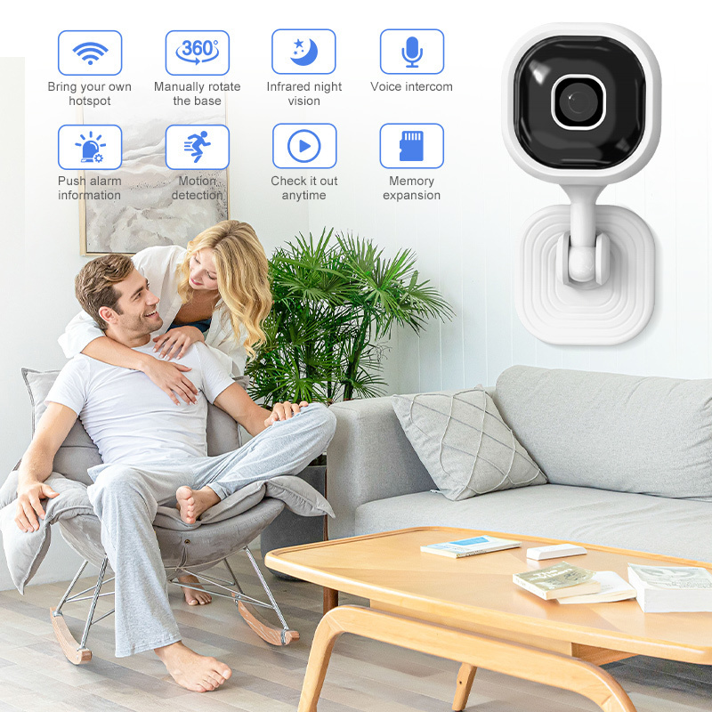 Good Quality HD Smart Home Security Camera IP Wifi Camera Night Vision CAM Slim WiFi Smart Security Camera