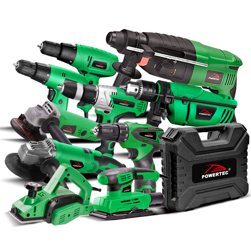 POWERTEC Rechargeable Battery Powered 20V Cordless Li-ion Drill Machine Cordless Tools