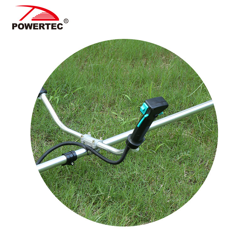 POWERTEC wholesaler 750w 1150w 1400w 2-stroke gas brush cutter gasoline grass trimmer