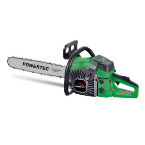 POWERTEC 2-Stroke Gasoline 52CC/58CC 2200W/2600W 18/22INCH Industrial DIY Chainsaw Machine Plastic OEM Customizable Electric