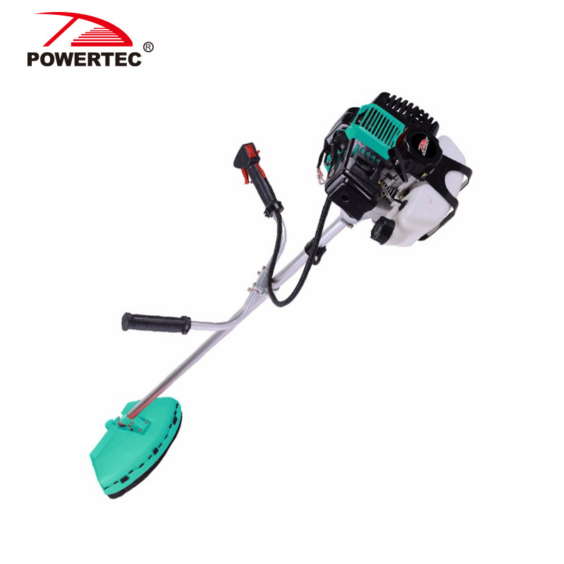 POWERTEC wholesaler 750w 1150w 1400w 2-stroke gas brush cutter gasoline grass trimmer