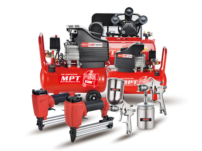 MPT MAC40203B 4HP/3KW high quality big red universal portable electric air compressor