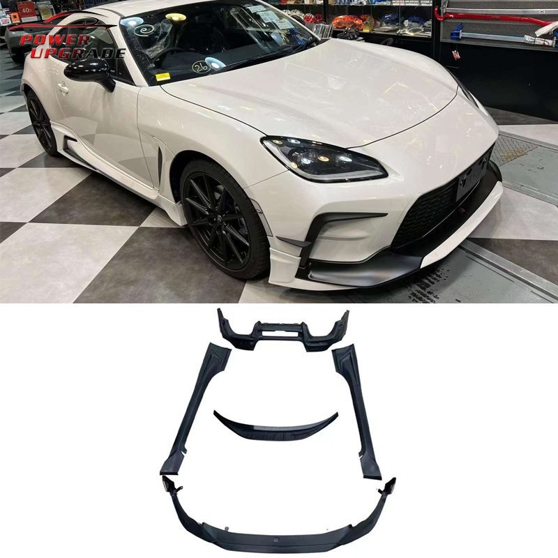 For Toyota GR86 TRD Style Body Kit  Front Lip Splitter Side Skirt Rear Diffuser Trunk Spoiler body kit Front Bumper Lip Chin