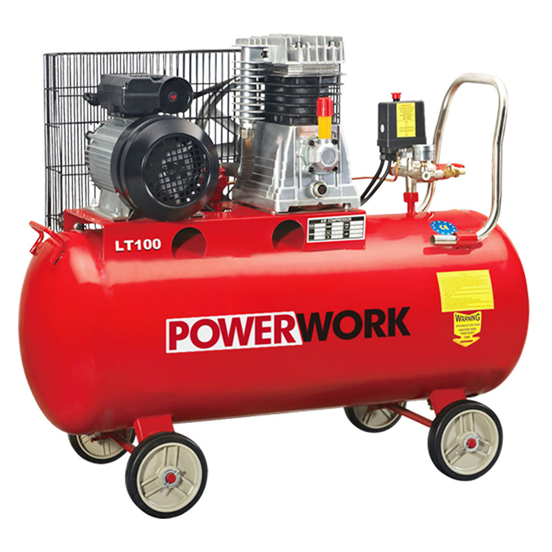 Best quality Belt driven single phase air compressor  0.75KW/1HP 8bar big tank capacity 50l