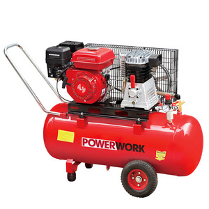 Best quality Belt driven single phase air compressor  0.75KW/1HP 8bar big tank capacity 50l