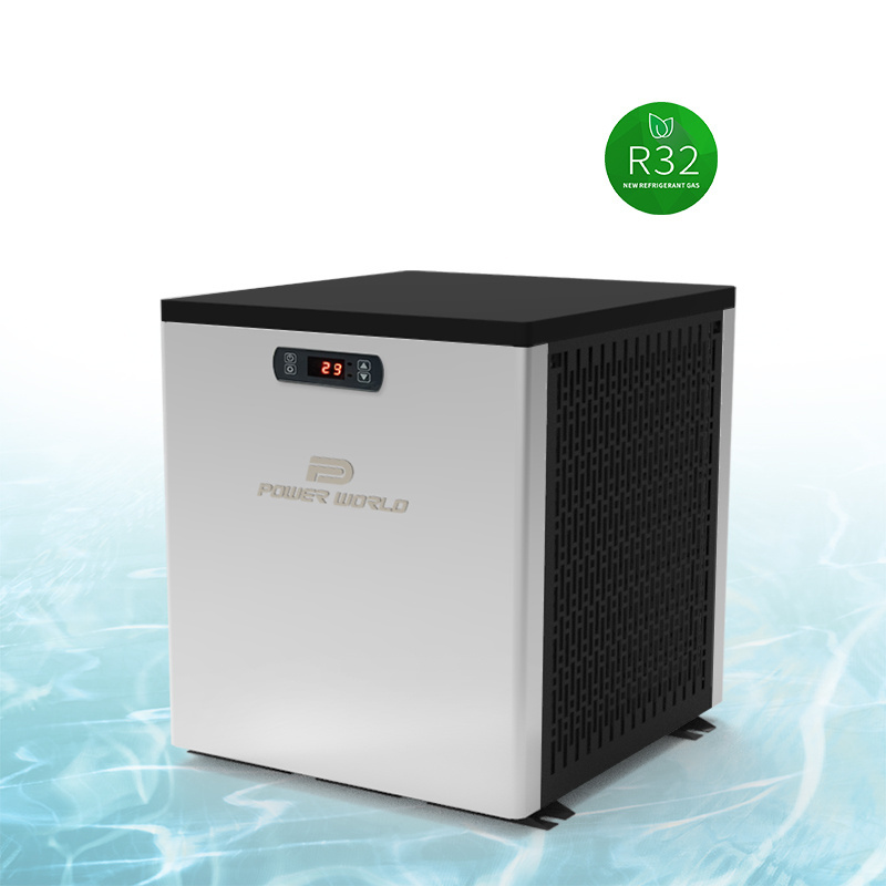 Power World New energy R32 wifi spa heatpump 2kw mini pool heat pump water heaters