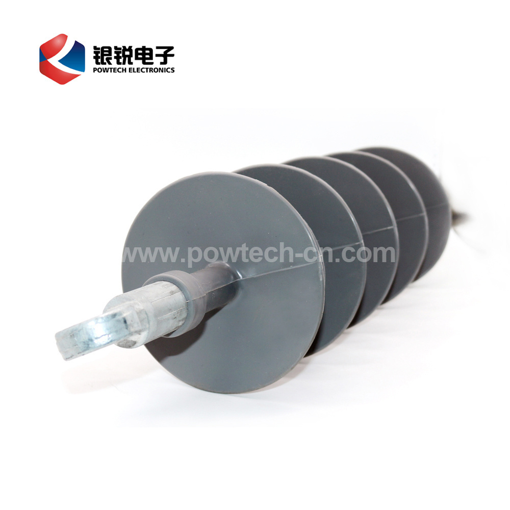 High Voltage Polymeric Insulators 12KV 15KV 24KV 28KV 33KV 36KV Silicone Rubber Composite Suspension Insulator