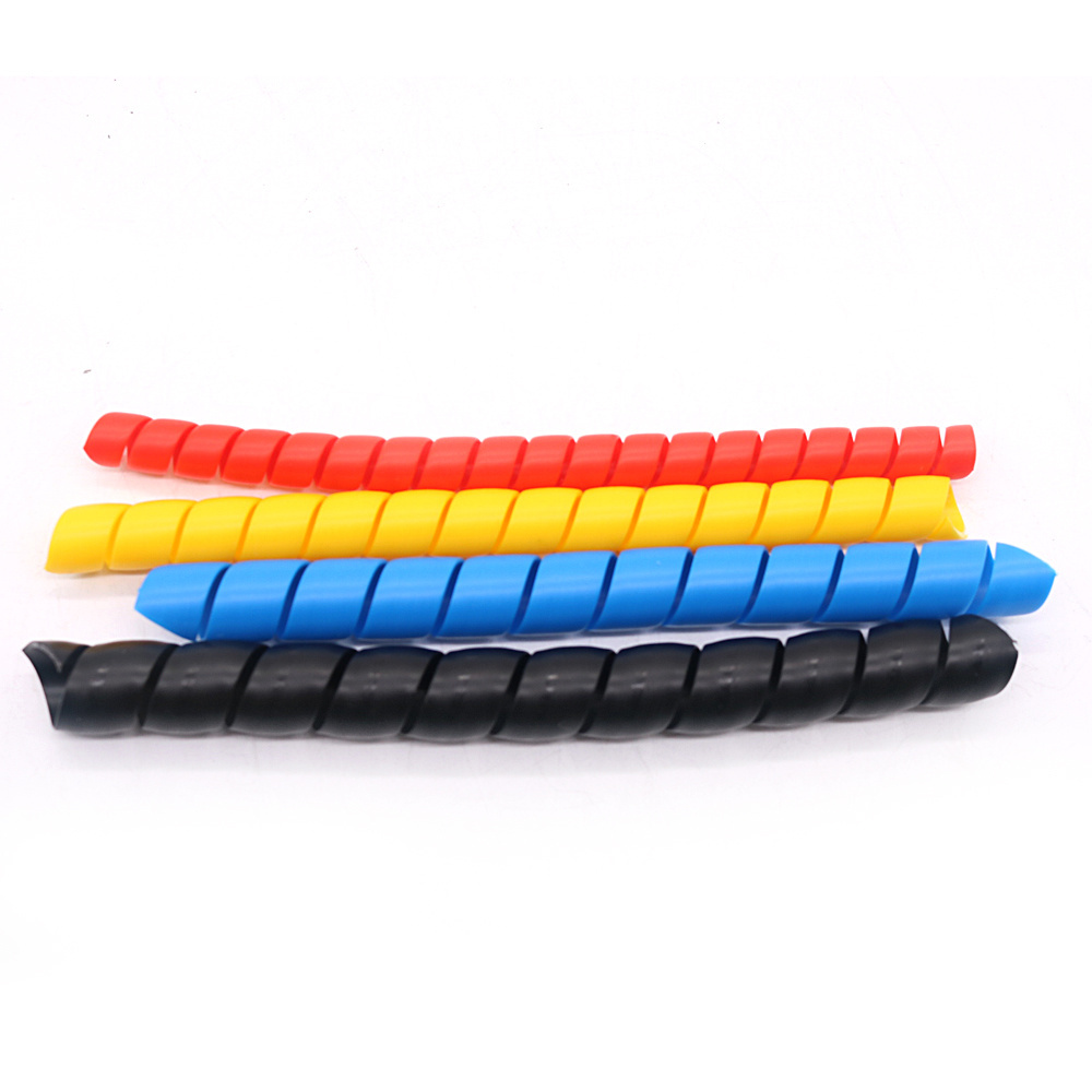 Hot selling PVC plastic spiral cable protector with low price high quality