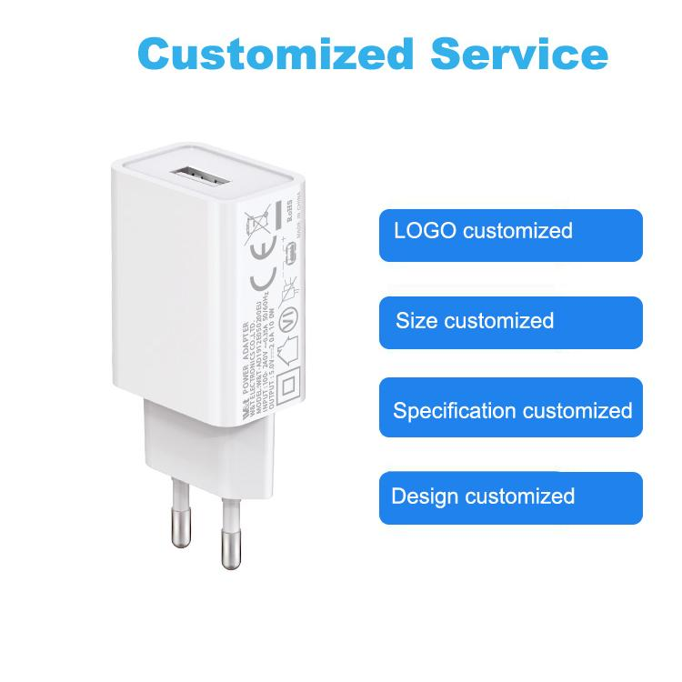 Wholesales Eu Us 5v 2a 2.1a Fast Charging Adapter Wall Charger Usb Charger For Android Phones