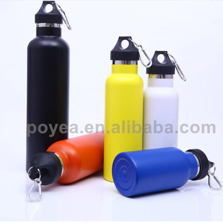 2024 Promotional Stainless Steel insulated Water Bottle Standard Mouth vacuum flask Bottle BPA Free heated thermos With Straw