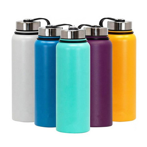 18oz/32oz/40oz wholesale double wall thermos stainless steel flask stainless steel thermos water bottle tumbler with custom logo