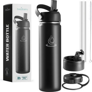 Large Capacity 32oz/40oz Double Wall Stainless Steel Thermos Bottle Portable Vacuum Flask Hot Water Bottle Camping Business Top