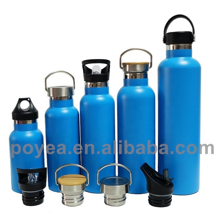 drink sport bottle  Double Wall  stainless steel Vacuum Insulated thermal flask Water Bottle drinking with custom logo