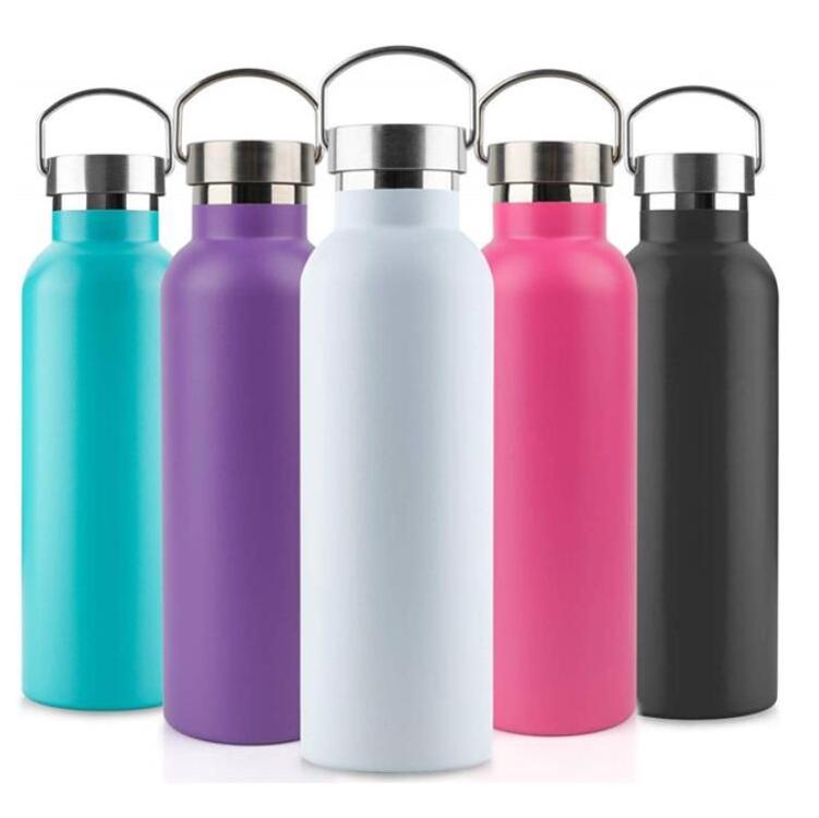 drink sport bottle  Double Wall  stainless steel Vacuum Insulated thermal flask Water Bottle drinking with custom logo