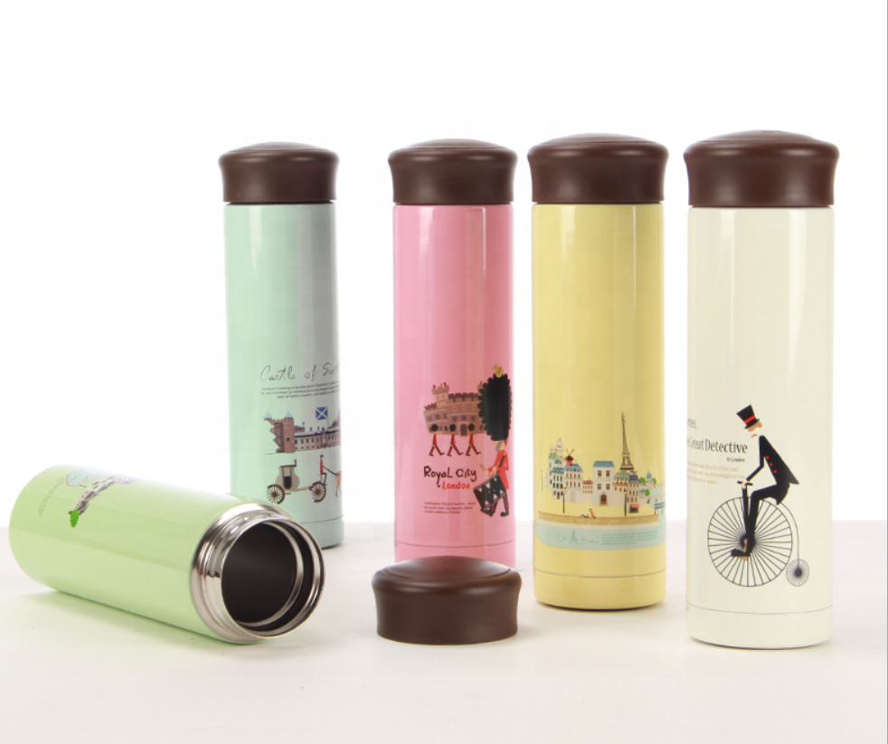 Magic bottle double wall water bottles stainless steel vacuum insulated thermos tea high grade hot water flask