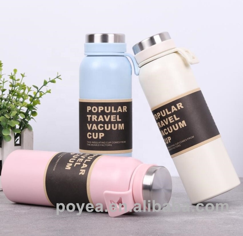 500ml Stainless Steel 304 Vacuum Flask Thermos Cup With Filter Coffee Mug termos Thermos Water Bottle keep hot