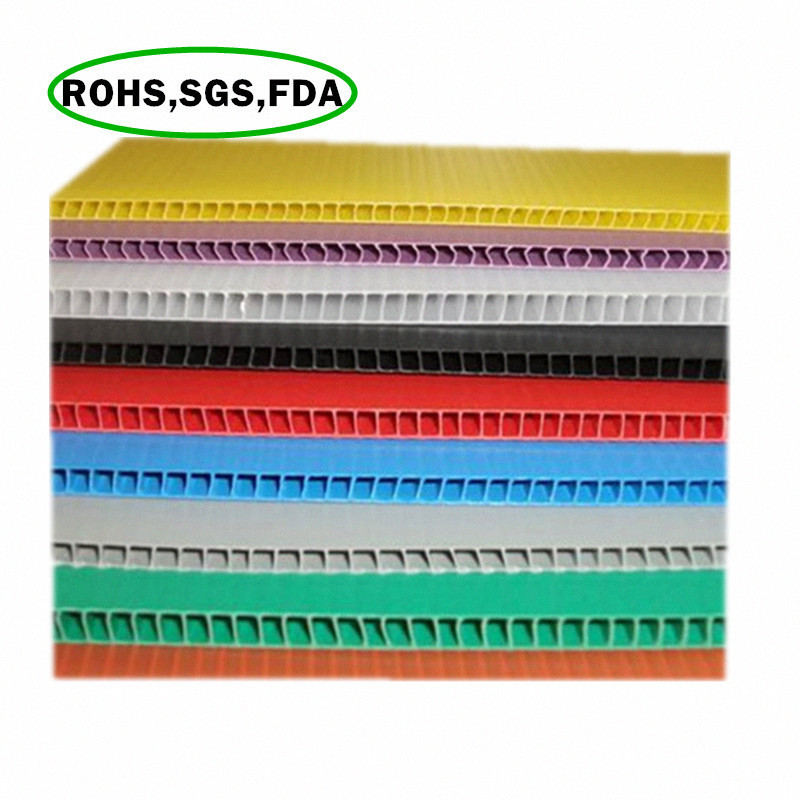 Correx sheet Corflute plastic board PP hollow sheet