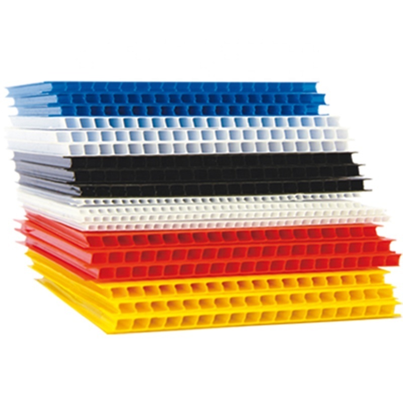 4x8 Durable PP Corrugated Plastic Coroplast Sheets