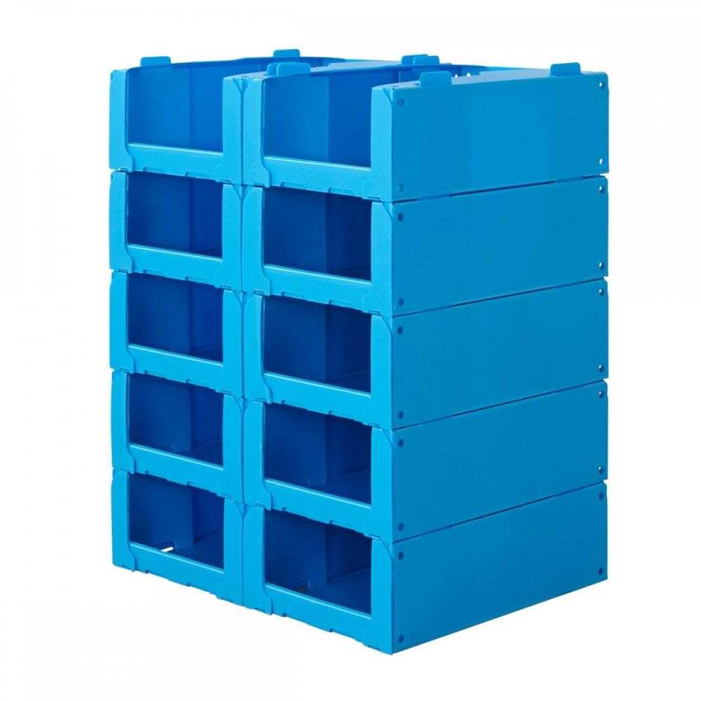 Customizable Correx picking stackable bins, shelf bins, small bins