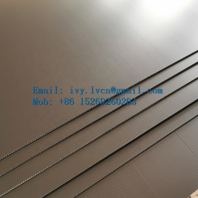 4x8 Durable PP Corrugated Plastic Coroplast Sheets