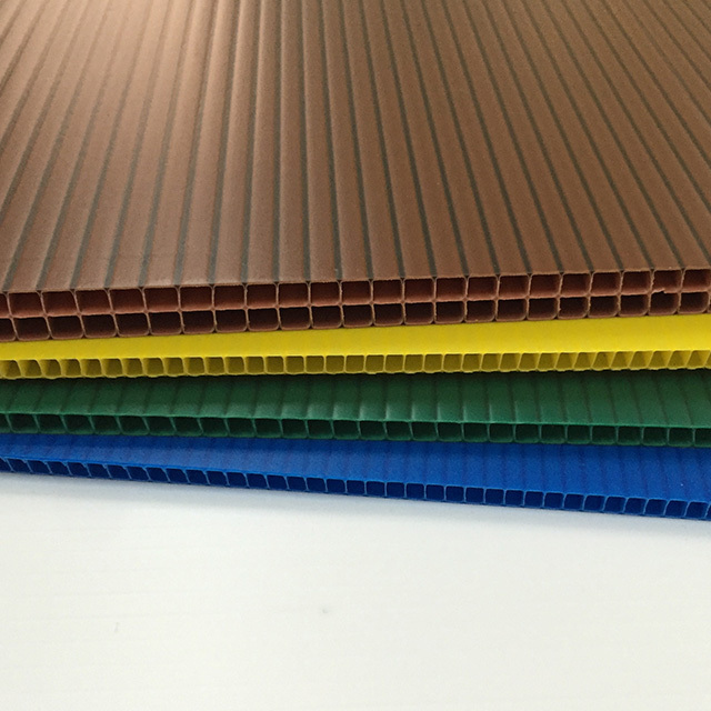 Polypropylene PP folding plastic twin wall polypropylene sheet