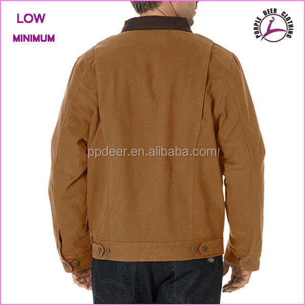 Hot Sale Custom Logo Men Thick Carhart Work  Jacket