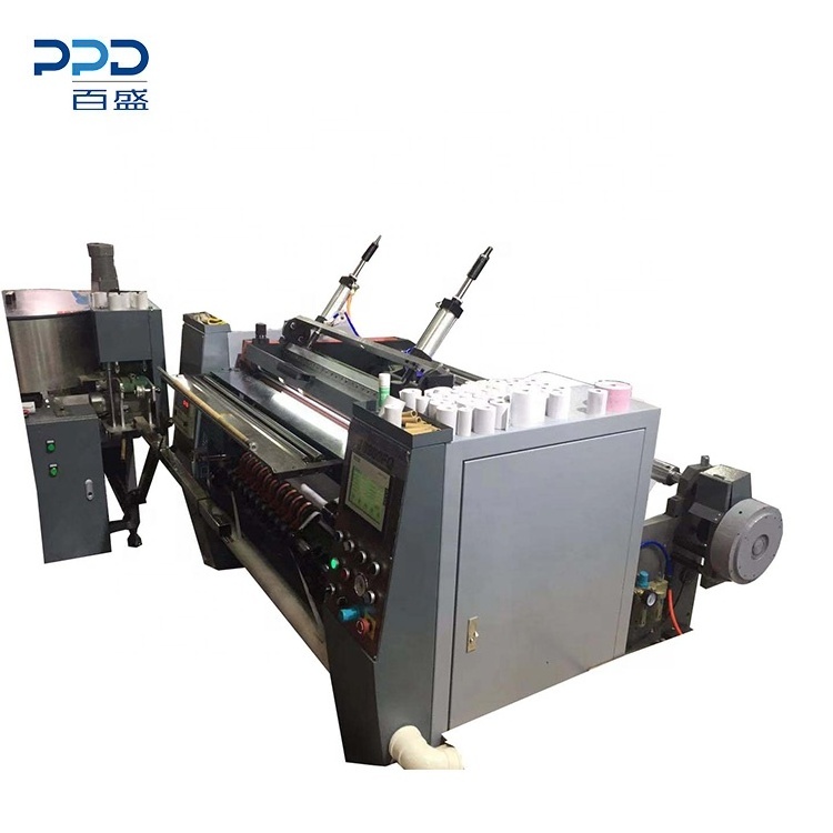 Best price automatic ATM roll cash register roll thermal paper roll slitting rewinding machine