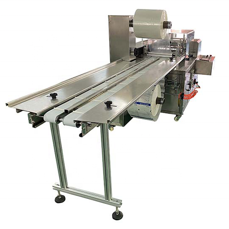 Stable operation 4 side sealing disposable latex gloves,surgical medical gloves packing machine