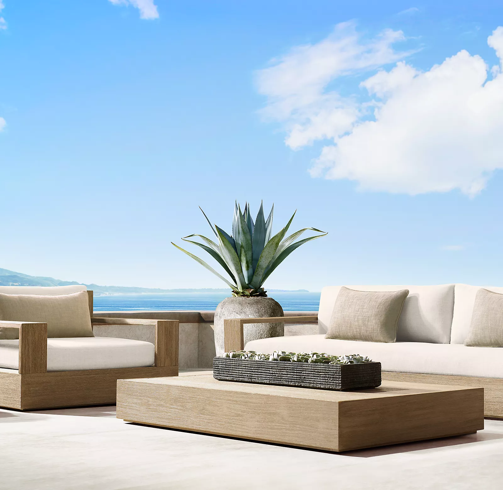 new arrival outdoor sectional  L shape teak wood garden sofas furniture