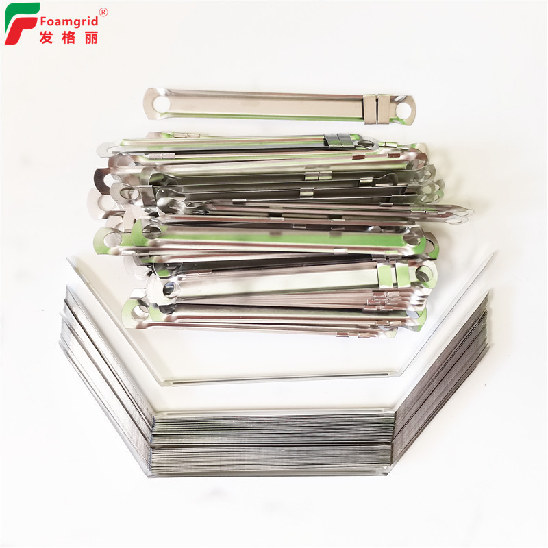 8cm Binder Clip Silver Metal Paper File Folder Fastener