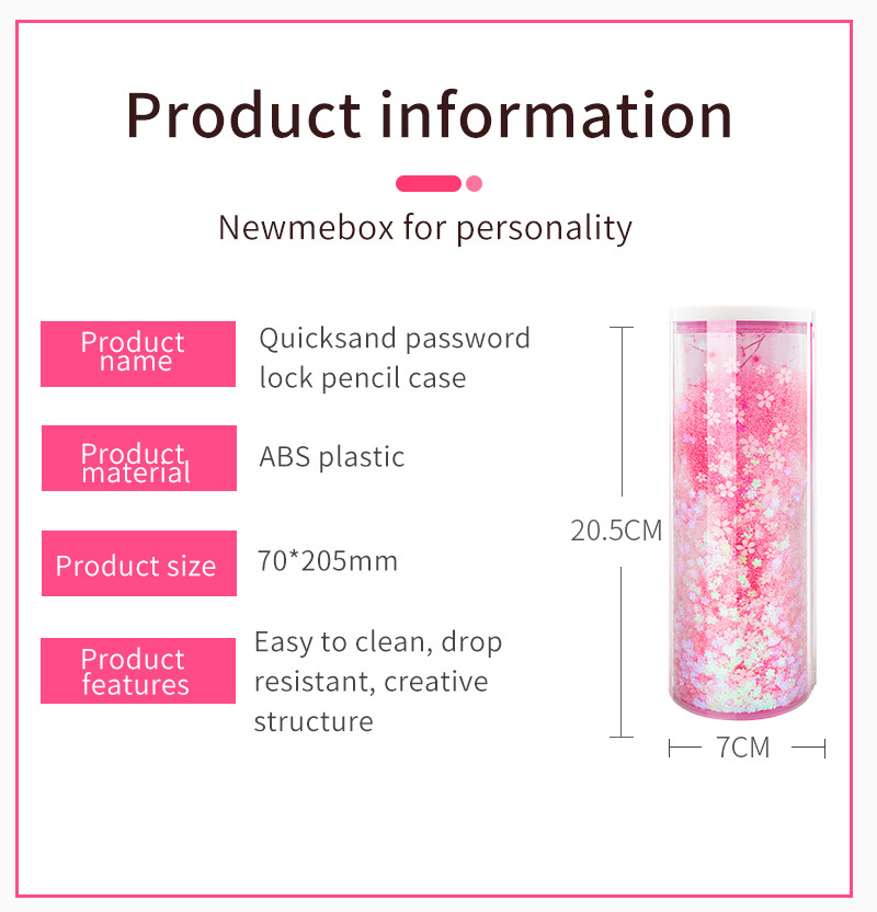 Cheap Whiteboard Cylinder Passcode Solar Calculator Pencil Case For Girl