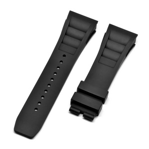 25mm  FKM Solid Rubber Watch Strap for Richard Mille Watch Band RM055 011 Mille Wholesale Bracelet Wristband