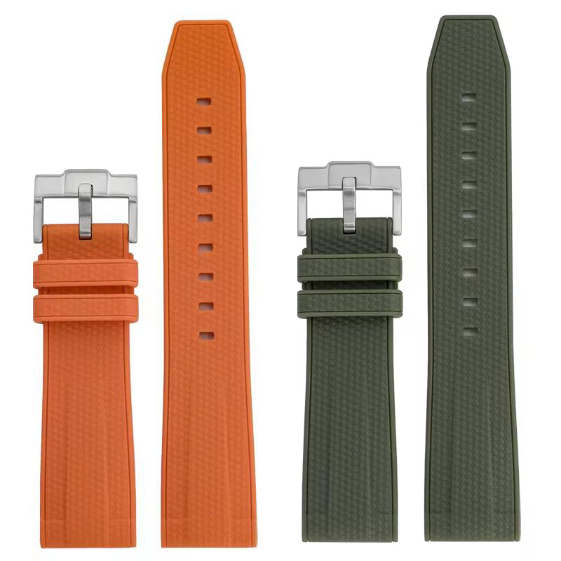 For Iwc Bracelet Fkm Rubber Watch Strap 20mm 22mm High Quality Quick Release Rubber Watch Band Straps