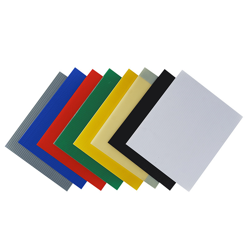 Low Price High Quality Polypropylene Plastic Corrugated Sheet