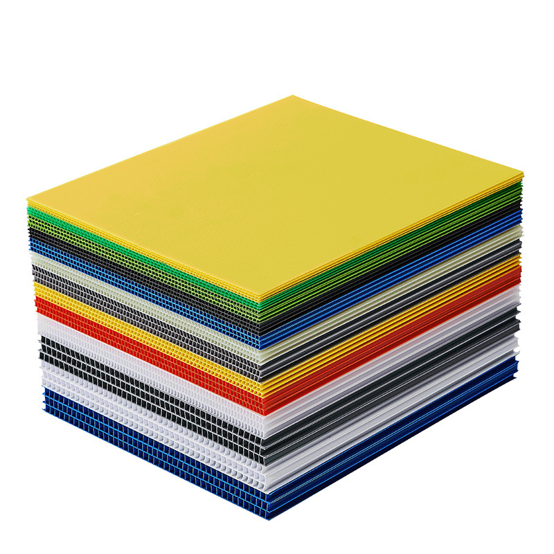 Low Price High Quality Polypropylene Plastic Corrugated Sheet