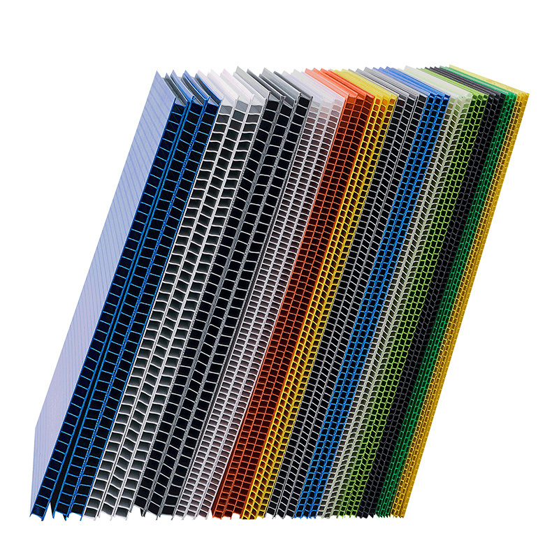 Low Price High Quality Polypropylene Plastic Corrugated Sheet