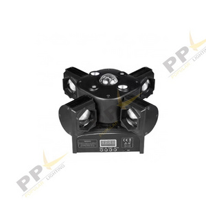 New arrival Mini 4 Arms Beam Ball Strobe Laser 4in1 LED Moving Head Light for Dj Disco Party Stage Show