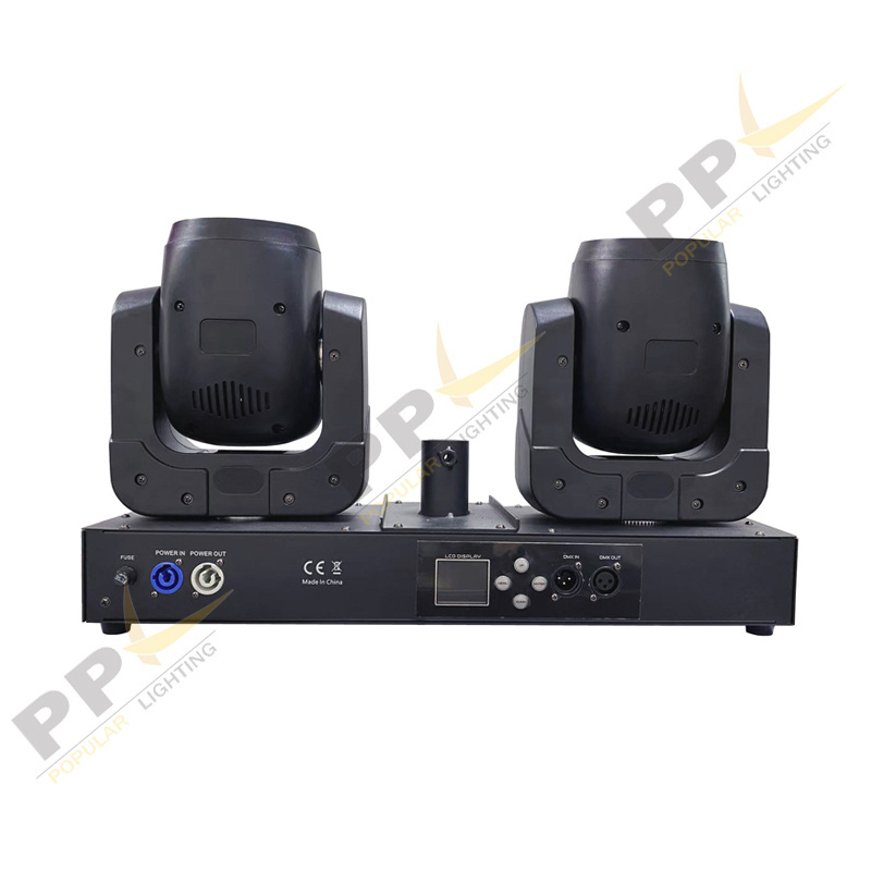 Twins 100W Spot Super Bright Moving Head Light LED Stage Movinghead Light Wedding Event Light