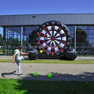 Giant Outdoor Inflatable Football Darts Inflatable Soccer Dart Sports Games For Party inflatable human dart board