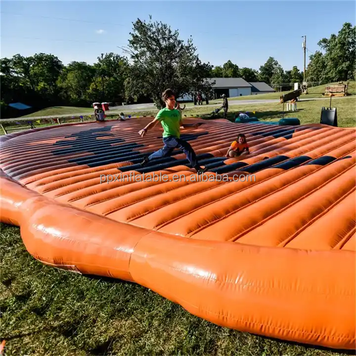 Wholesale Factory Price Halloween jumping jump bounce pads inflatable pumpkin pad for kids