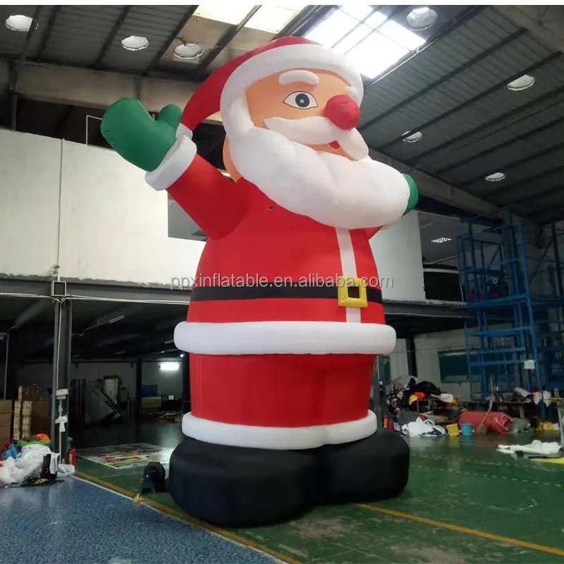 Decoration Supplies Giant Big Outdoor Inflatable santa claus inflable for Xmas Holiday Decor large outdoor christmas light arch