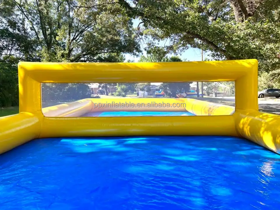 Pool Inflatable Volleyball Field Water Volleyball court rental Inflatable Tennis Court for Sport Games