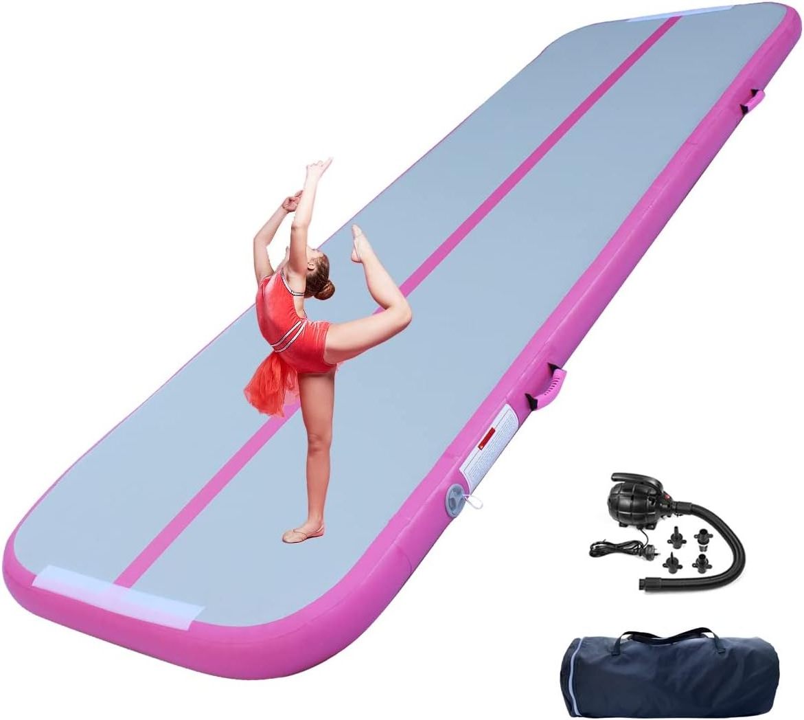 New design cheap AirTrack  tumble track inflatable air track mat airtrack gymnastics 5m 20cm for sale