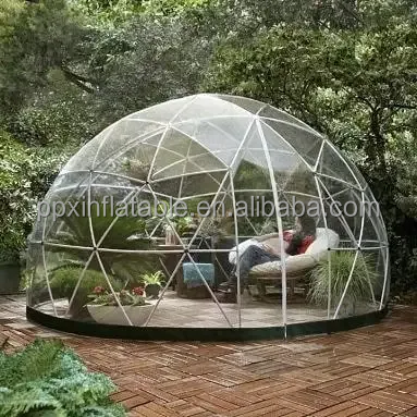 Outdoor Bubble tent dome house camping tent garden outdoor shelter 5-7 people backyard terrace awning pavilion screen house