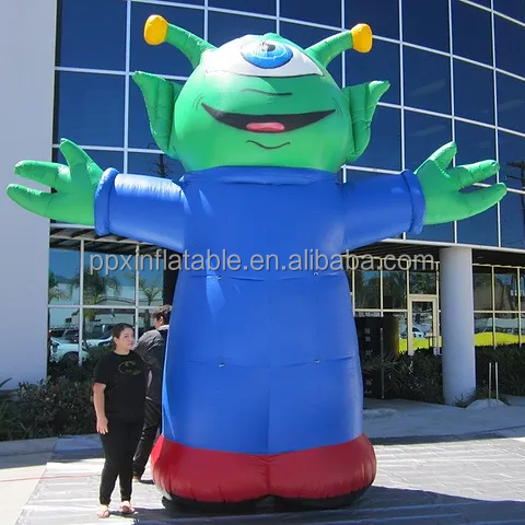 Event Advertising aliens cartoon Monster toys Inflatable Customized Giant Inflatable alien dildo