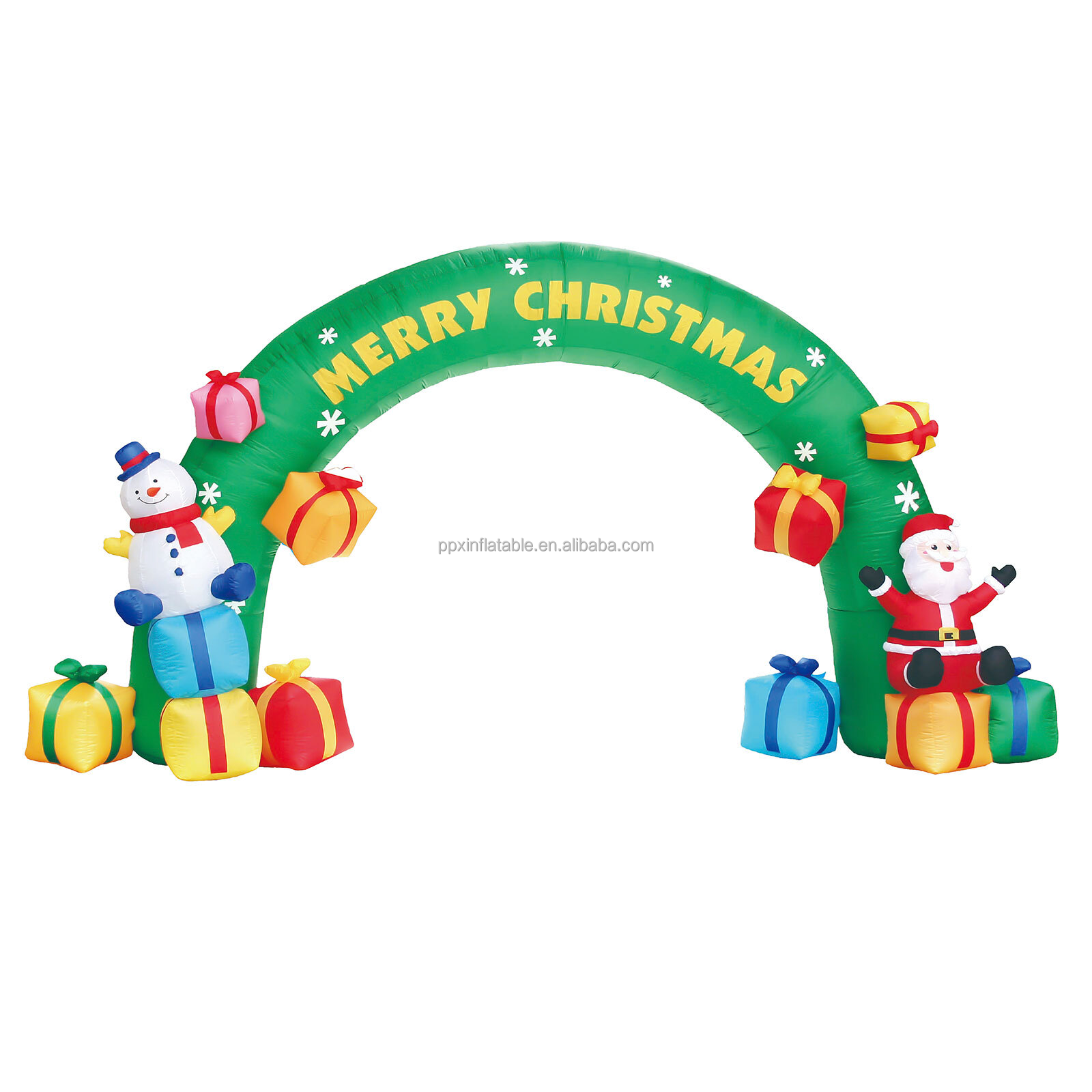 Decoration Supplies Giant Big Outdoor Inflatable santa claus inflable for Xmas Holiday Decor large outdoor christmas light arch