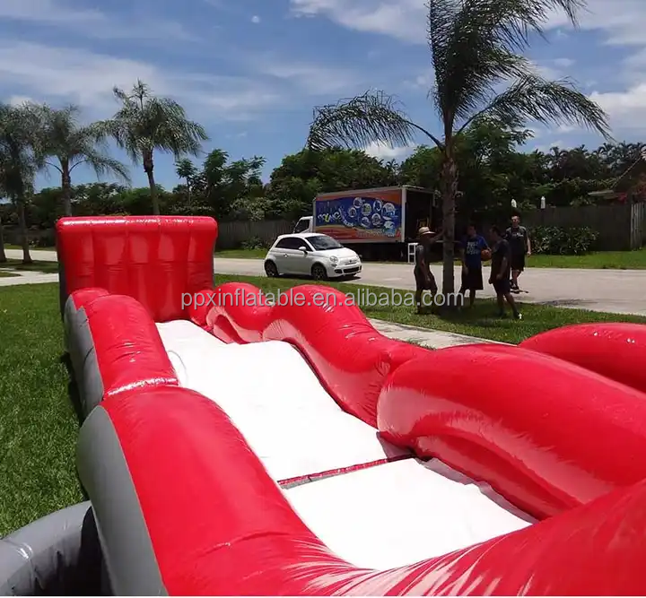 new inflatable volcano water slide volcano with custom slides