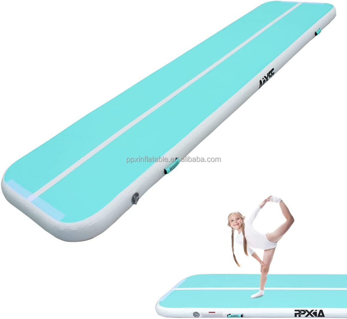 3m 4m 5m 6m 8m 10m 12m Airtrack Factory Gym Equipment Home Fitness Gymnastics Floor Tumbling Mat Inflatable Air Track Mat