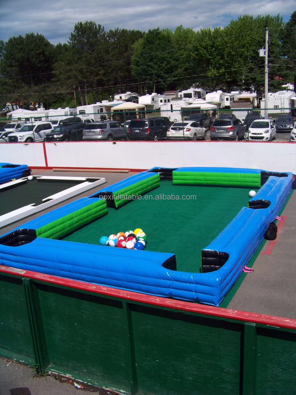 New snooker inflatable pool table snooker soccer football billiard game snooker balls table snookball game soccer ball