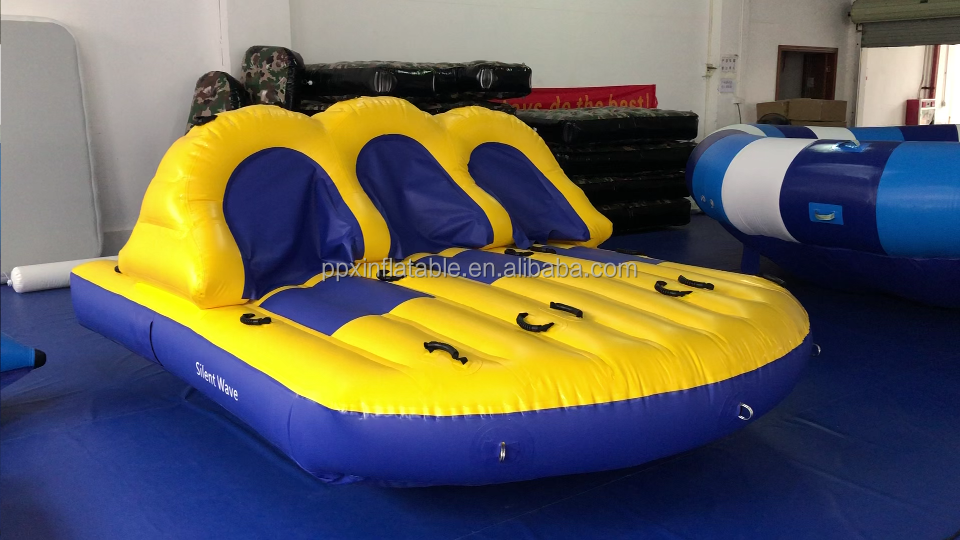 Different sizes inflatable sport toy exciting towable inflatable water house rigid rib hypalon inflatable fishing rc boats ships